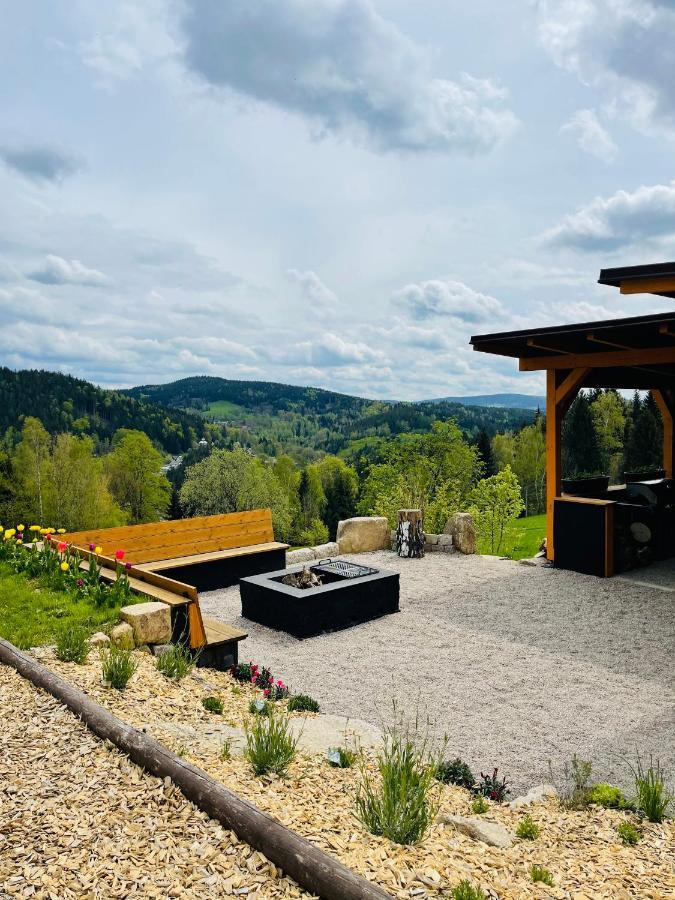 Wellness Chata Brejlovka Janov nad Nisou Exteriör bild